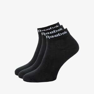 Reebok Ponožky Act Core Ankle Sock 3P Čierna EUR 38-42