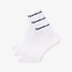 Reebok Ponožky Act Core Ankle Sock 3P Biela EUR 34-38