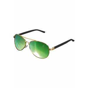 MSTRDS Slnečné okuliare  zlatá / zelená / čierna