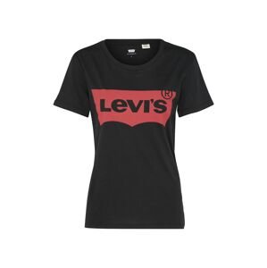 LEVI'S ® Tričko 'The Perfect Tee'  červená / čierna