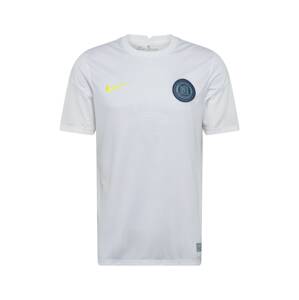 NIKE Funkčné tričko  dymovo modrá / neónovo žltá / biela