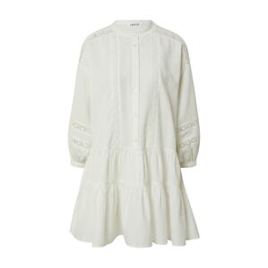 EDITED Košeľové šaty 'Despina'  biela