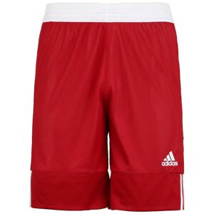 ADIDAS SPORTSWEAR Športové nohavice  červená / biela