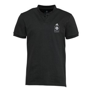 ADIDAS PERFORMANCE Funkčné tričko 'DFB'  čierna / biela