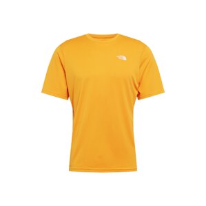 THE NORTH FACE Funkčné tričko  oranžová / biela