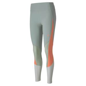PUMA Športové nohavice 'Pearl'  sivá / olivová / oranžová