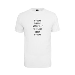 Merchcode Oversize tričko 'Blink Tee'  čierna / biela