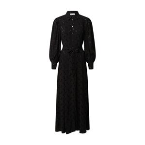EDITED Košeľové šaty 'Jolanda'  čierna
