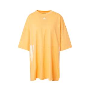 ADIDAS PERFORMANCE Funkčné tričko  oranžová / biela
