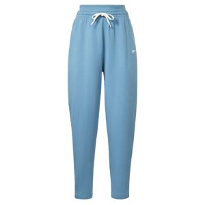 Reebok Športové nohavice  modrá / biela