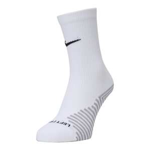 NIKE Športové ponožky 'Strike'  svetlosivá / čierna / biela