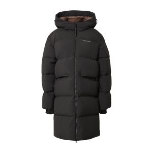 Didriksons Zimný kabát 'NOMI'  čierna / strieborná