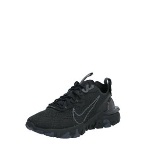 Nike Sportswear Nízke tenisky 'React Vision'  svetlosivá / čierna