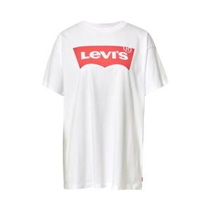 LEVI'S ® Oversize tričko 'Graphic SS Roadtrip Tee'  červená / biela