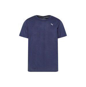 PUMA Funkčné tričko  námornícka modrá / biela