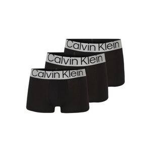 Calvin Klein Underwear Boxerky  sivá / čierna