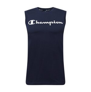 Champion Authentic Athletic Apparel Funkčné tričko  námornícka modrá / biela