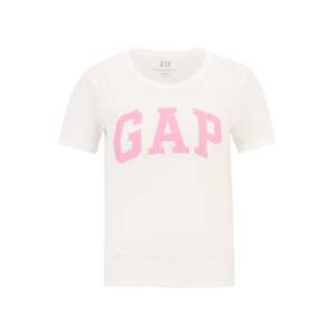 Gap Petite Tričko  ružová / biela