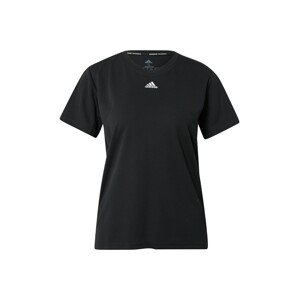 ADIDAS PERFORMANCE Funkčné tričko 'NECESSI'  čierna / biela