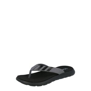 ADIDAS SPORTSWEAR Plážové / kúpacie topánky  sivá / čierna