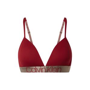 Calvin Klein Underwear Podprsenka  zlatá / tmavočervená