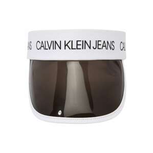Calvin Klein Jeans Klobúk  čierna / biela