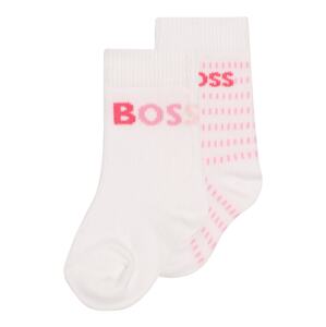 BOSS Kidswear Ponožky  ružová / pitaya / púdrová / biela