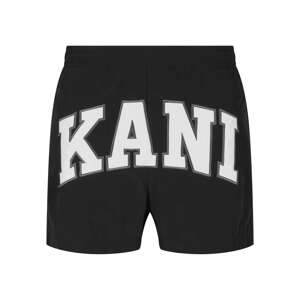 Karl Kani Surferské šortky  čierna / biela