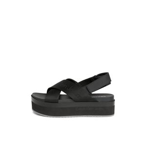 Calvin Klein Jeans Remienkové sandále  čierna