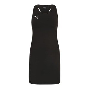 PUMA Športové šaty 'teamGOAL'  čierna / biela
