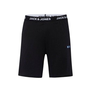 JACK & JONES Pyžamové nohavice 'FRED'  námornícka modrá / svetlomodrá / čierna / biela