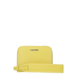 Calvin Klein Peňaženka 'GRACIE'  citrónová žltá