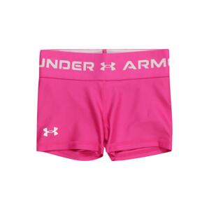 UNDER ARMOUR Športové nohavice  svetlosivá / ružová / biela