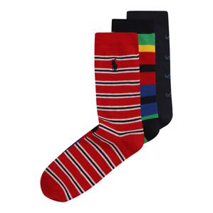 Polo Ralph Lauren Ponožky 'AMERICAN'  modrá / červená / čierna / biela