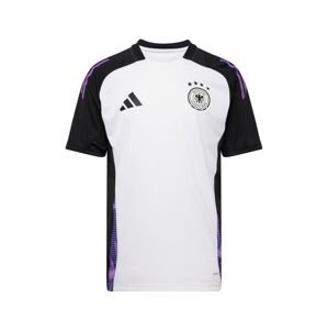 ADIDAS PERFORMANCE Funkčné tričko 'DFB Tiro 24'  tmavofialová / čierna / biela