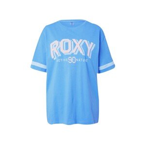 ROXY Funkčné tričko 'ESSENTIAL ENERGY'  nebesky modrá / púdrová / biela