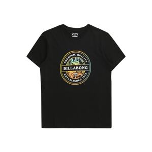 BILLABONG Funkčné tričko 'ROTOR FILL'  svetlomodrá / žltá / čierna / biela