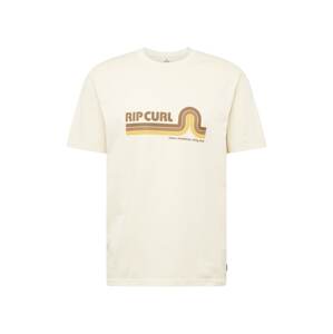 RIP CURL Funkčné tričko 'REVIVAL MUMMA'  hnedá / brokátová / žltá / prírodná biela
