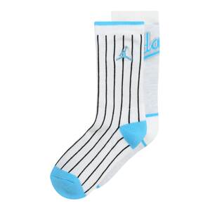 Jordan Ponožky  azúrová / sivá / čierna / biela