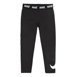 Nike Sportswear Legíny  čierna / biela