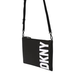 DKNY Taška cez rameno 'TILLY'  čierna / biela