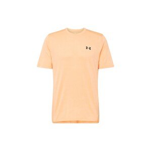 UNDER ARMOUR Funkčné tričko  pastelovo oranžová / čierna