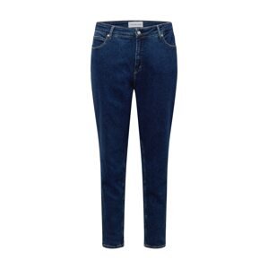 Calvin Klein Jeans Plus Džínsy 'HIGH RISE SKINNY PLUS'  modrá denim