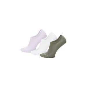 TIMBERLAND Ponožky  tmavosivá / levanduľová / prírodná biela