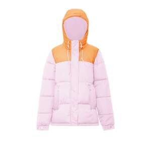 FUMO Zimná bunda  svetlooranžová / ružová