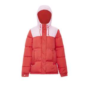 FUMO Zimná bunda  svetloružová / červená