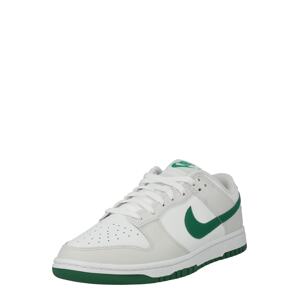 Nike Sportswear Nízke tenisky 'Dunk Retro'  zelená / biela / biela ako vlna