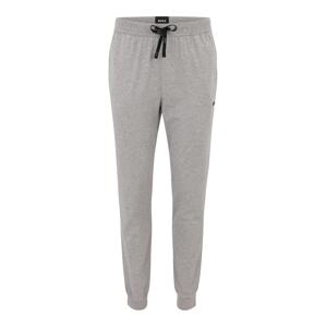 BOSS Pyžamové nohavice 'Mix&Match'  sivá melírovaná / čierna