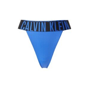 Calvin Klein Underwear Tangá 'Intense Power ' '  kráľovská modrá / čierna