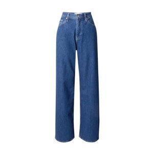 Calvin Klein Jeans Džínsy 'HIGH RISE RELAXED'  modrá denim